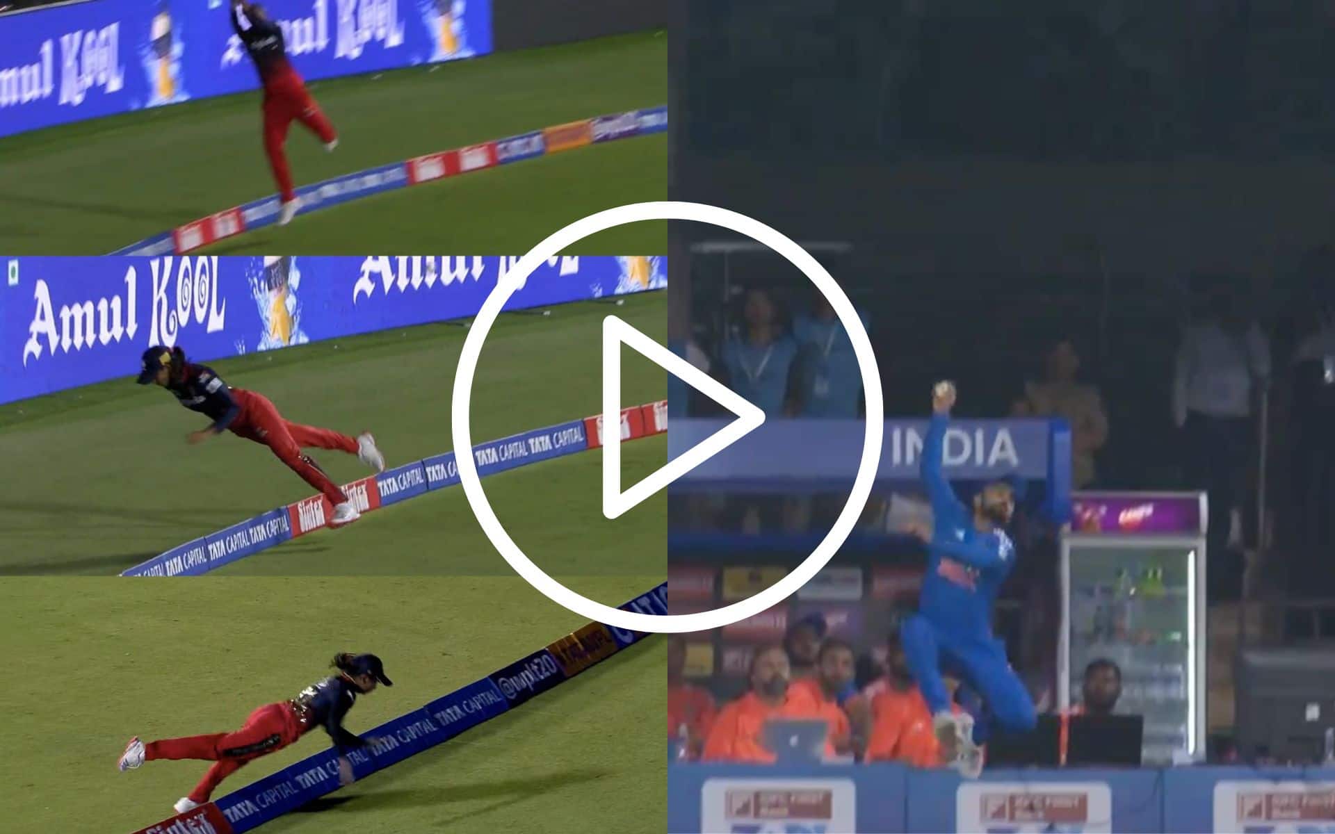 [Watch] RCB's Shreyanka Patil’s Acrobatic Back-Flick Save Reminds Fans Of Virat Kohli